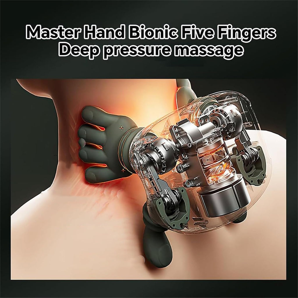 Master Hand Neck & Shoulder Massager with Heat | جهاز تدليك الرقبة والكتفين Master Hand مع الحرارة