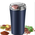 Small Stainless Steel Coffee Grinder - Powerful Electric Spice & Coffee Bean Grinder for Home, Compact & Multi-Purpose