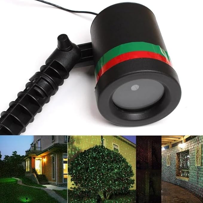 Indoor and Outdoor Laser Light Projector | Instantly Illuminate Your Home with Thousands of Dazzling Stars | Perfect for Parties, Holidays, and Décor