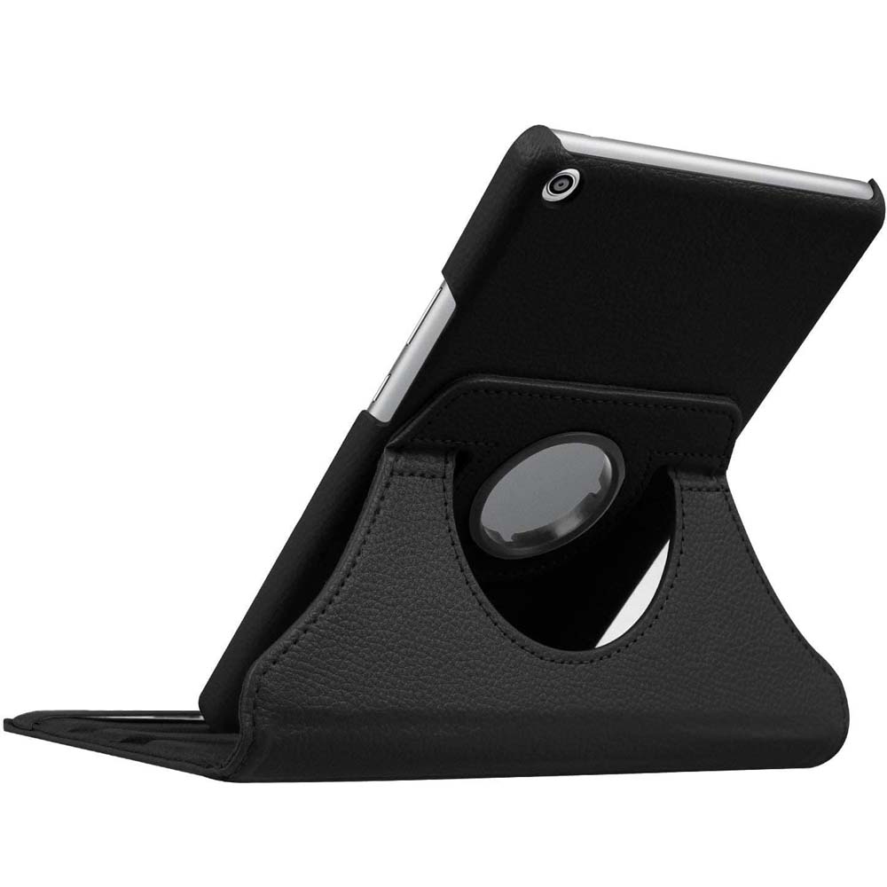 360° Swivel Leather Cover Compitable Honor Pad 8 12" Case with Auto Sleep/Wake, Anti-Fall Stand & Multi-Angle Viewing (Multi)