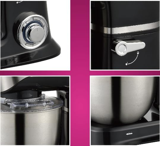 1000W Stand Mixer – Versatile Food Mixer for Cakes and Dough with Blender Attachment (Multi)