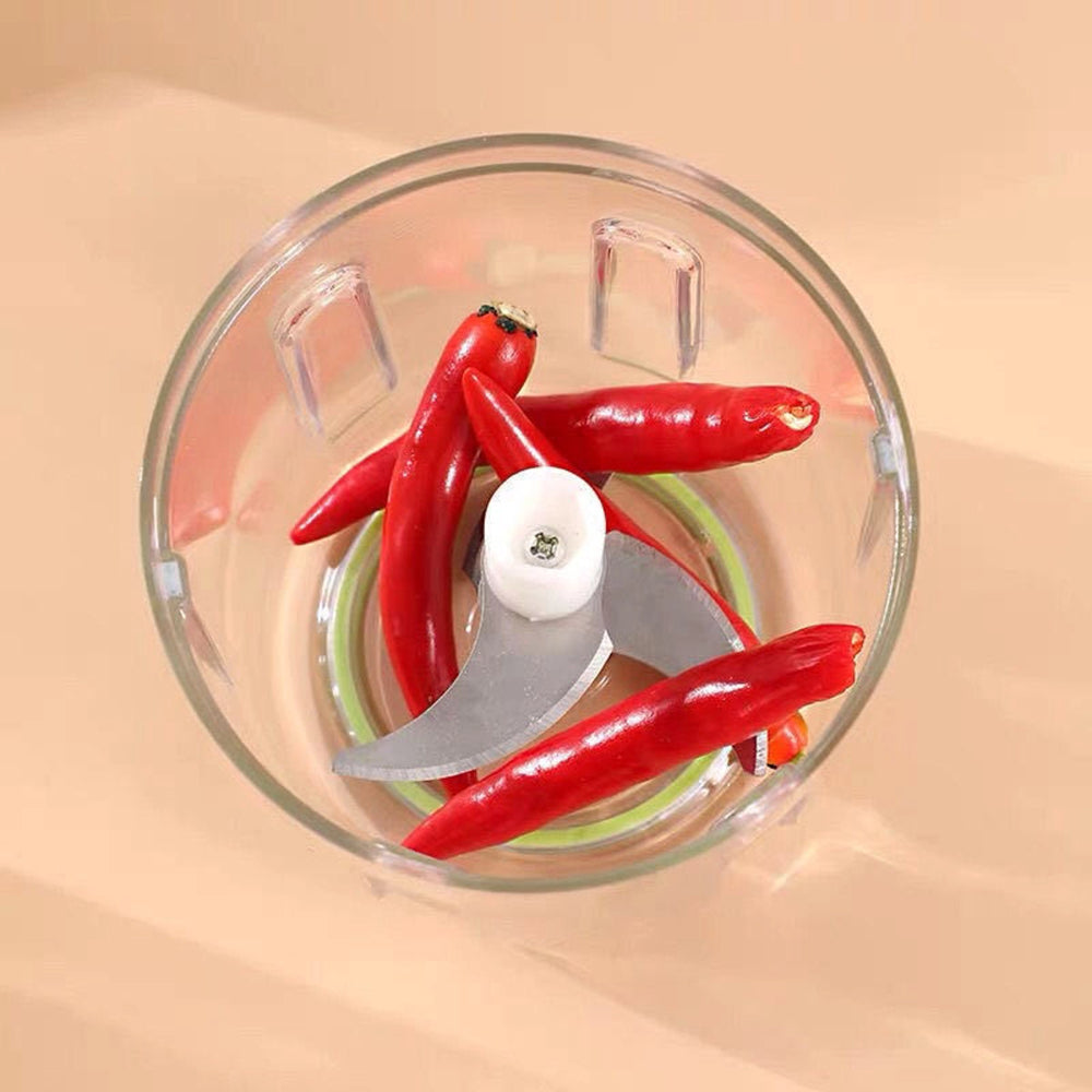 Mini Press Intelligent Electric Garlic Machine | Wireless Food Chopper 100/250ml | Effortless Garlic, Onion, and Vegetable Mincing with One-Click Operation