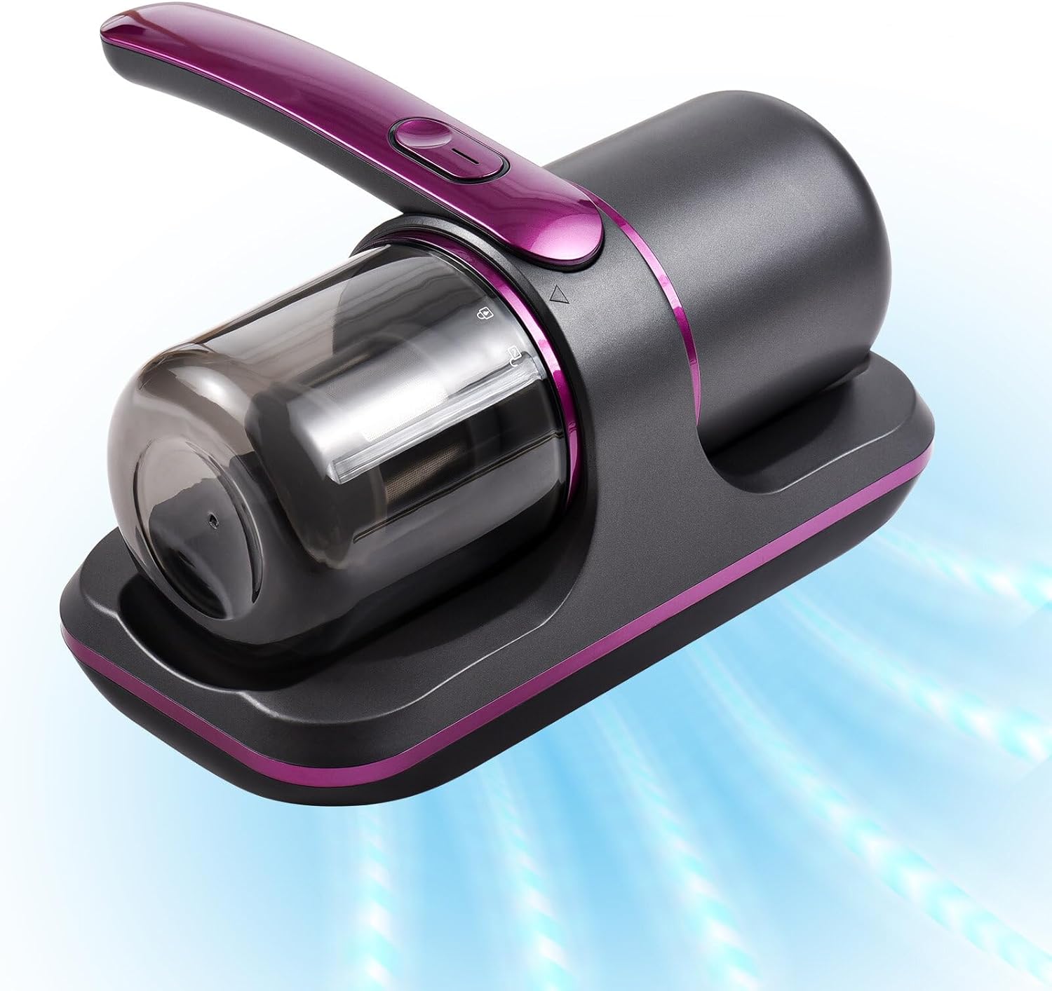 100W Cordless Mattress Vacuum - UV Bed Cleaner with 8000Pa Suction, 2 Speeds & 250ml Dust Cup for Bedding & Clothes