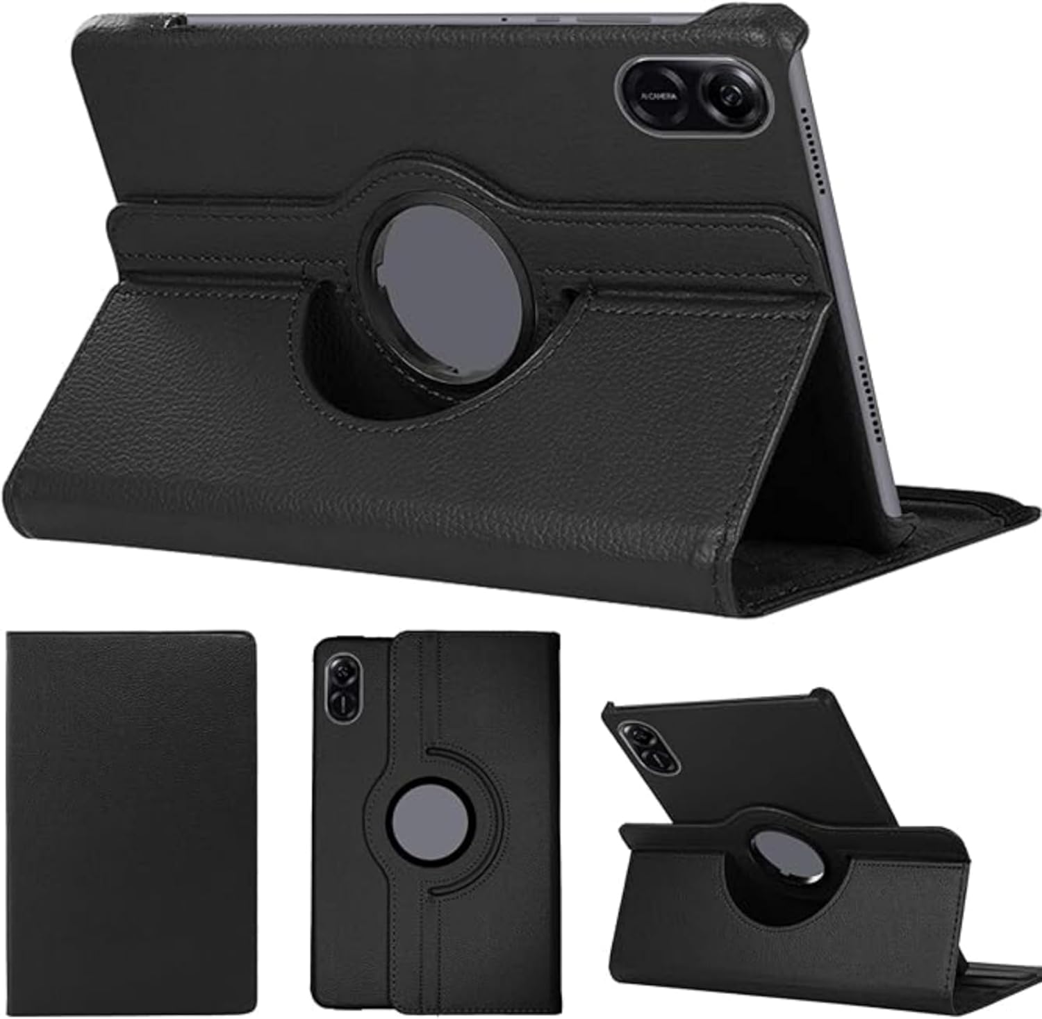 360° Rotating Compitable for Honor Pad X9/X8 Pro 11.5" Case - PU Leather Stand Cover with Multi-Angle Protection (Multi)