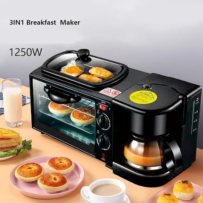 3-in-1 Multifunctional Breakfast Maker: The Ultimate Morning Time-Saver