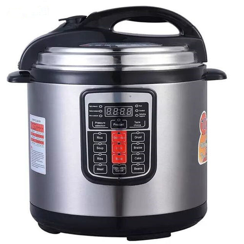 10L Smart Multi-Cooker - High Pressure Rice Cooker & Electric Pressure Cooker with Digital Display, 12 Cooking Functions