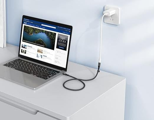 6ft USB C to USB Type C Cable, 60W PD Quick Charger Cable - 2 Meter Fast Charging and Data Sync Cable compitable for All USB-C Devices