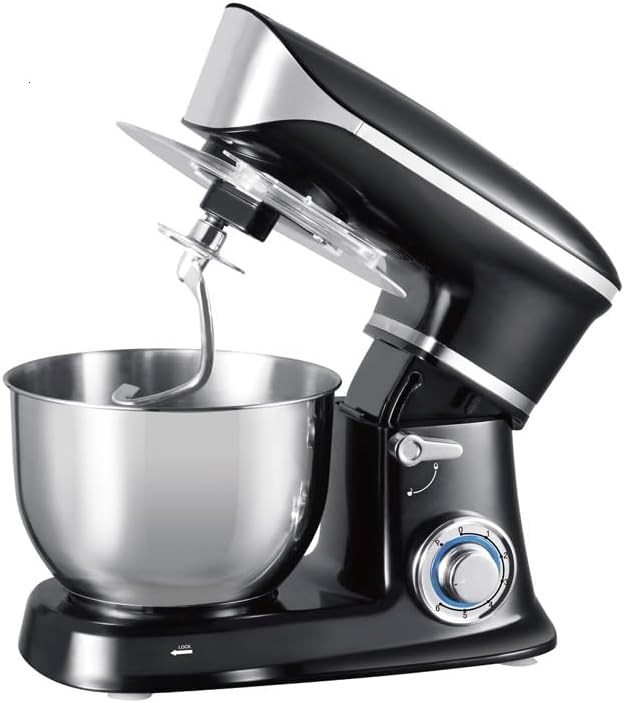1000W Stand Mixer – Versatile Food Mixer for Cakes and Dough with Blender Attachment (Multi)