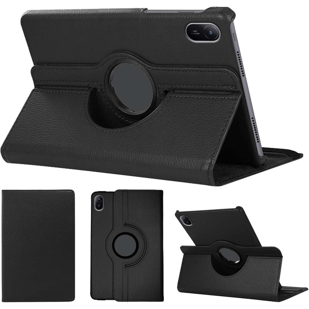 360° Rotating Leather Stand Cover Case Compitable for Huawei MatePad 11 2024 -  with Auto Wake/Sleep (Multi Colour)