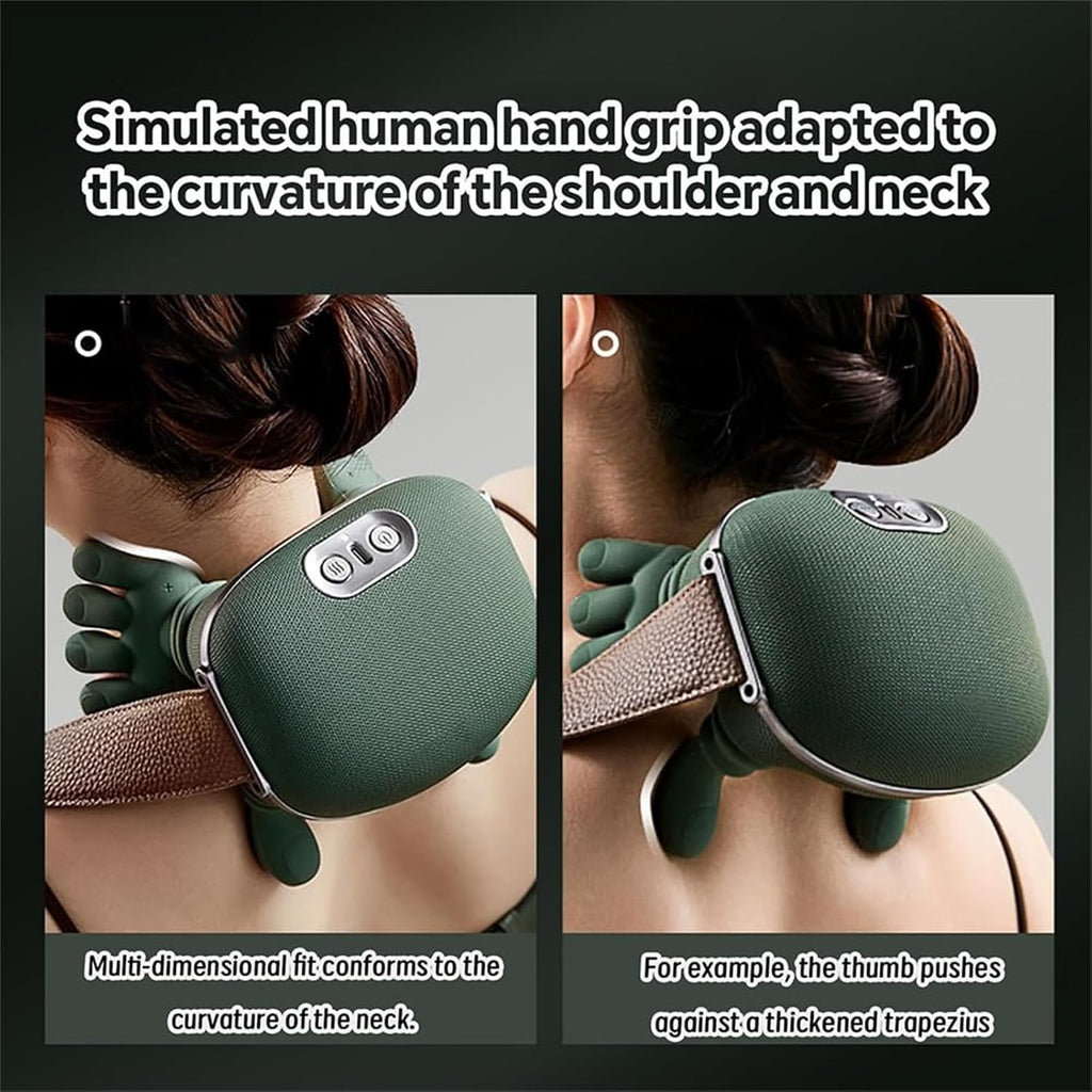 Master Hand Neck & Shoulder Massager with Heat | جهاز تدليك الرقبة والكتفين Master Hand مع الحرارة