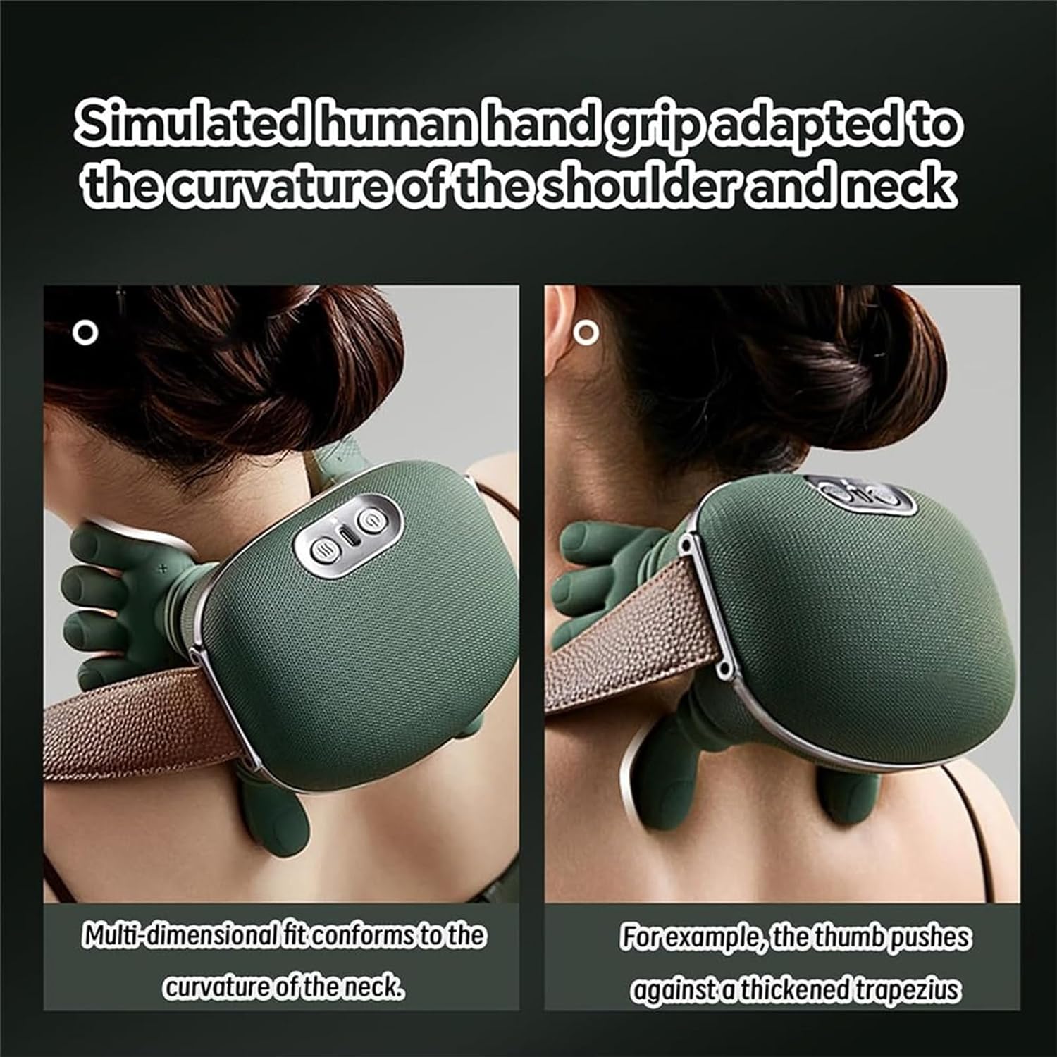 Master Hand Neck & Shoulder Massager with Heat | جهاز تدليك الرقبة والكتفين Master Hand مع الحرارة
