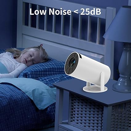 Wifi Projector | Portable Wifi Projector | Compact Wireless Projector | Full HD 1080p Supported Wireless Home Cinema Projector for Laptop, Smartphone, Tablet