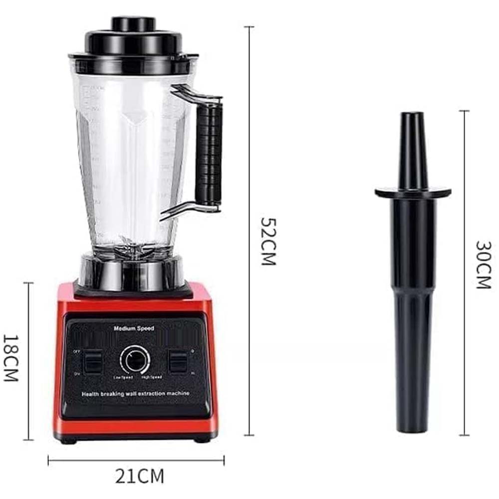 2-in-1 Electric Blender & Juicer - 4500W Heavy Duty Commercial Mixer for Hotels, Restaurants, Cafes & Household Use