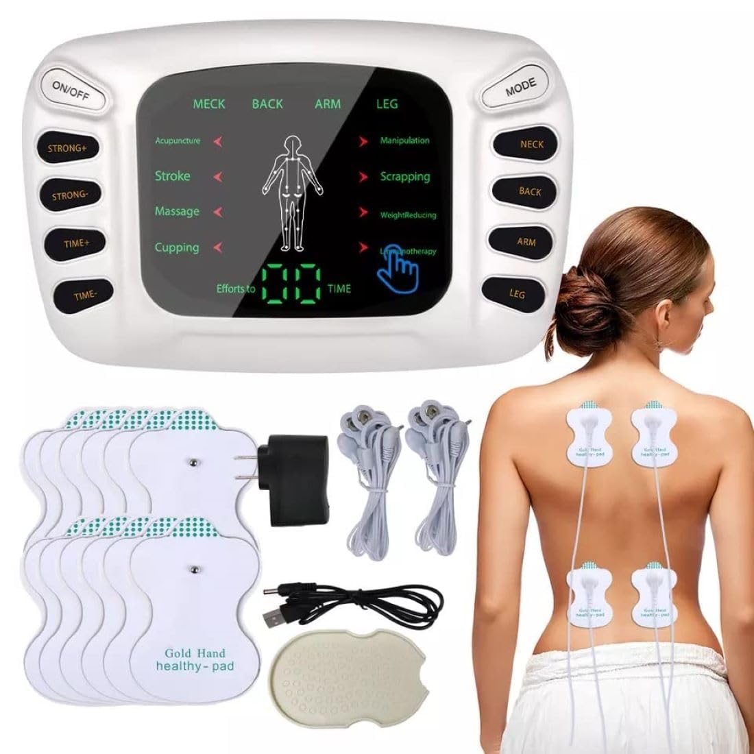 Dual Output Home Physiotherapy Massager – Comprehensive Wellness Solution