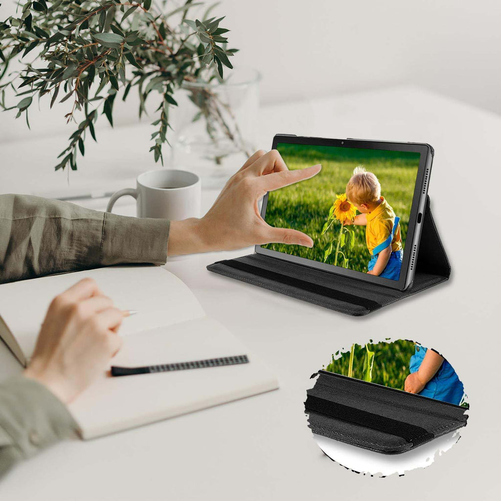 360° Rotating Leather Stand Cover Case Compitable for Huawei MatePad Air 11.5 - with Auto Wake/Sleep (Multi Colour)