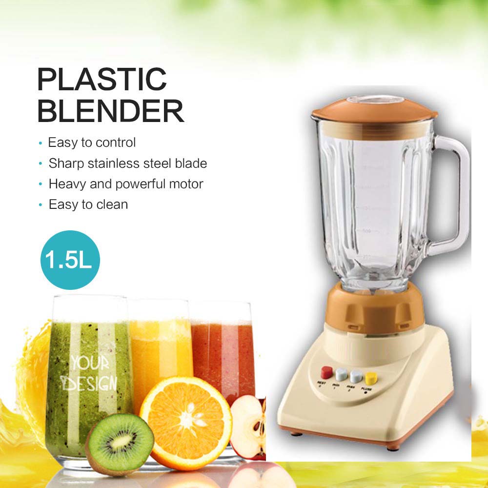 MBL-2005 Blender with Grinder - Commercial-Grade 2-in-1 Heavy Duty Blender & Food Processor