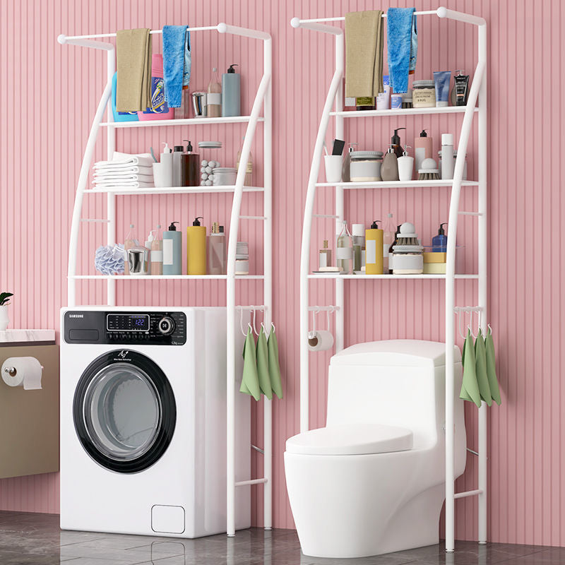 2/3 Layer Washing Machine Stand and Bathroom Storage Rack | Shelf with Towel Rack
