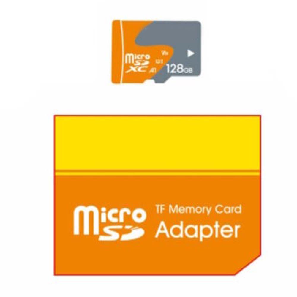 V102 128GB MicroSD Memory Card - Class 10 UHS-I High-Speed TF Storage for 4K Video, Gaming & Photography