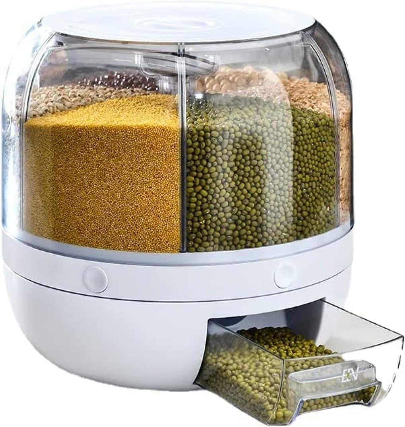 Multifunctional Grain Storage System – Versatile Grain Dispenser and Rice Box with Durable Design