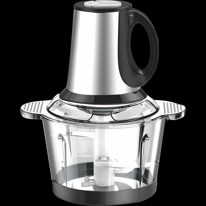 Stainless Steel Electric Blender & Meat Grinder - Portable Multifunction Food Processor for Kitchen, Safe & Low-Noise