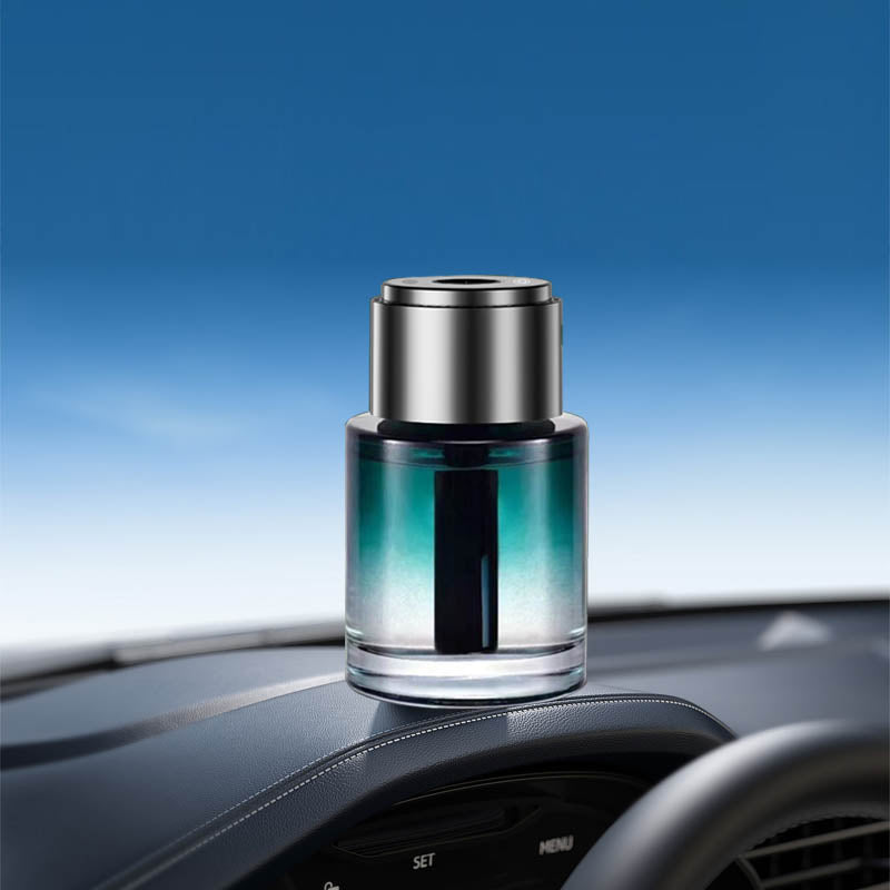 Portable Smart Atomized Car Aroma Diffuser | ABS+Glass Material | Long Battery Life | Air Freshener for Home, Office, and Travel | Pure Oil Diffuser