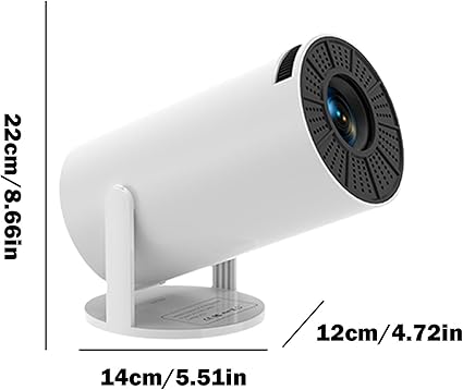 Wifi Projector | Portable Wifi Projector | Compact Wireless Projector | Full HD 1080p Supported Wireless Home Cinema Projector for Laptop, Smartphone, Tablet